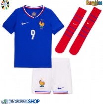 Maglie da calcio Francia Olivier Giroud #9 Prima Maglia Bambino Europei 2024 Manica Corta (+ Pantaloni corti)